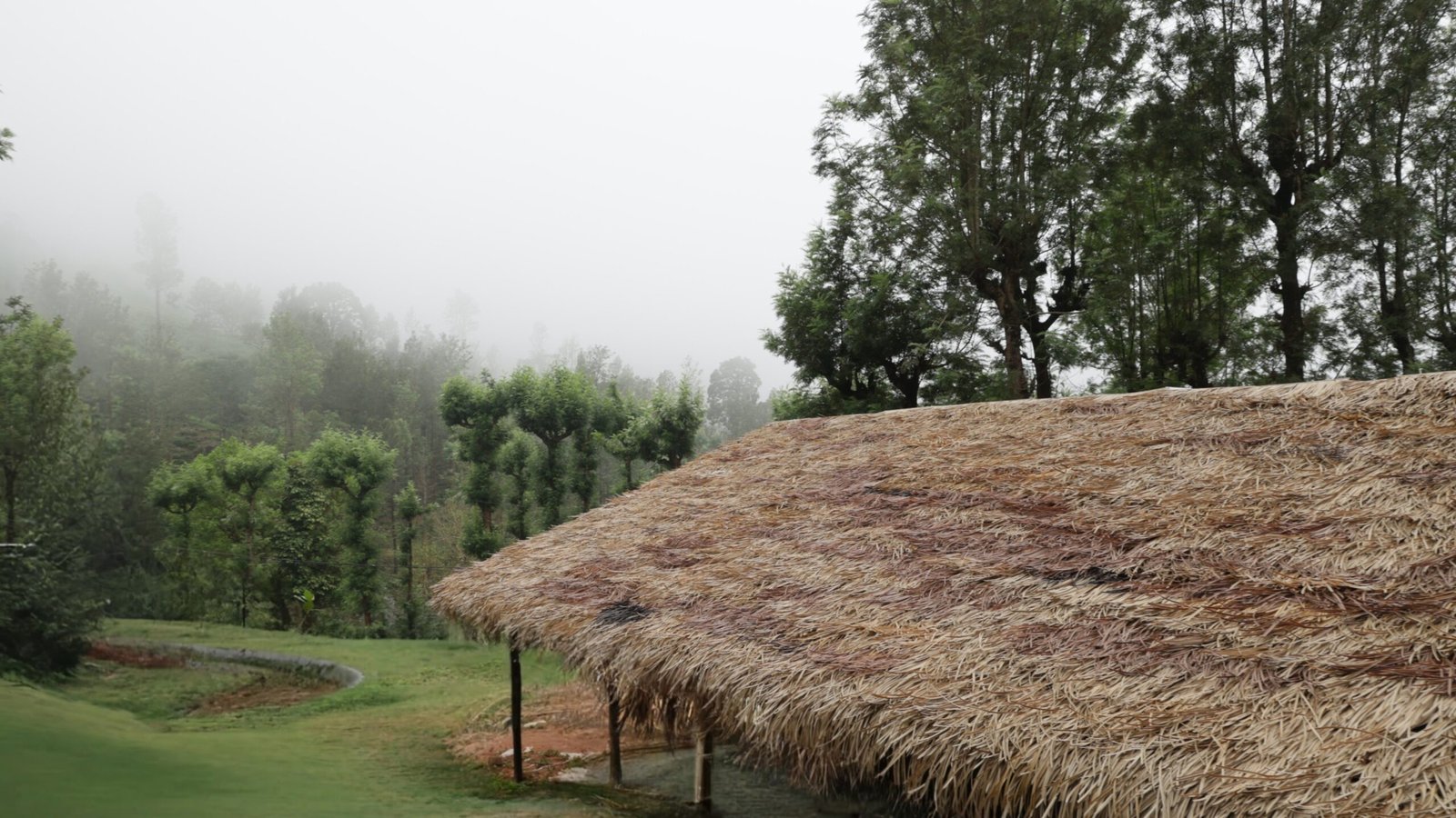 Artificial Thatch Roof 1